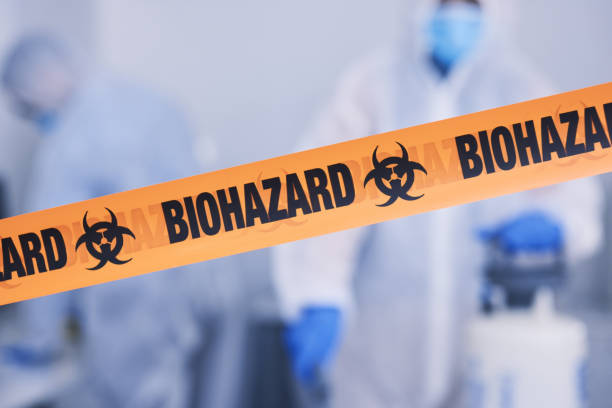 Professional Blood Cleanup technician working in Thornton, NH